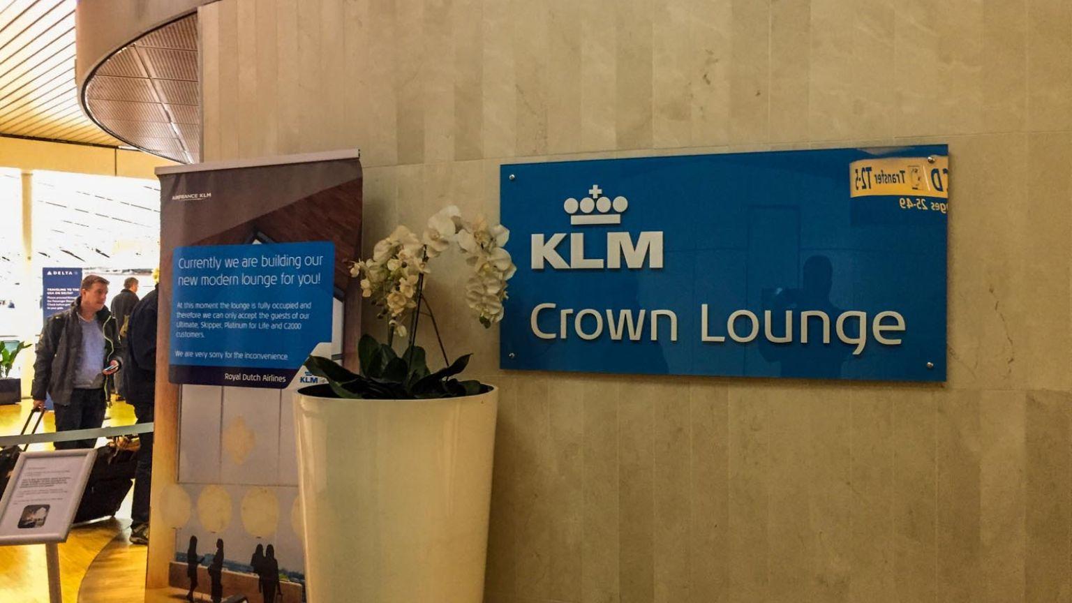 KLM Crown Lounge 52, Main Terminal at Amsterdam Airport