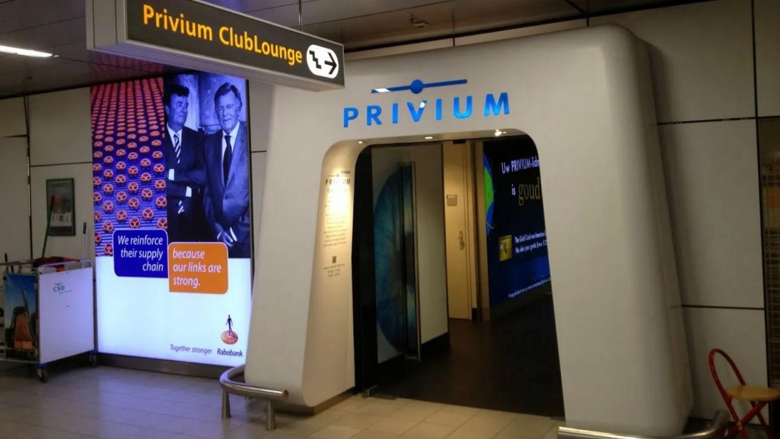 Privium Club Lounge Amsterdam Entrance