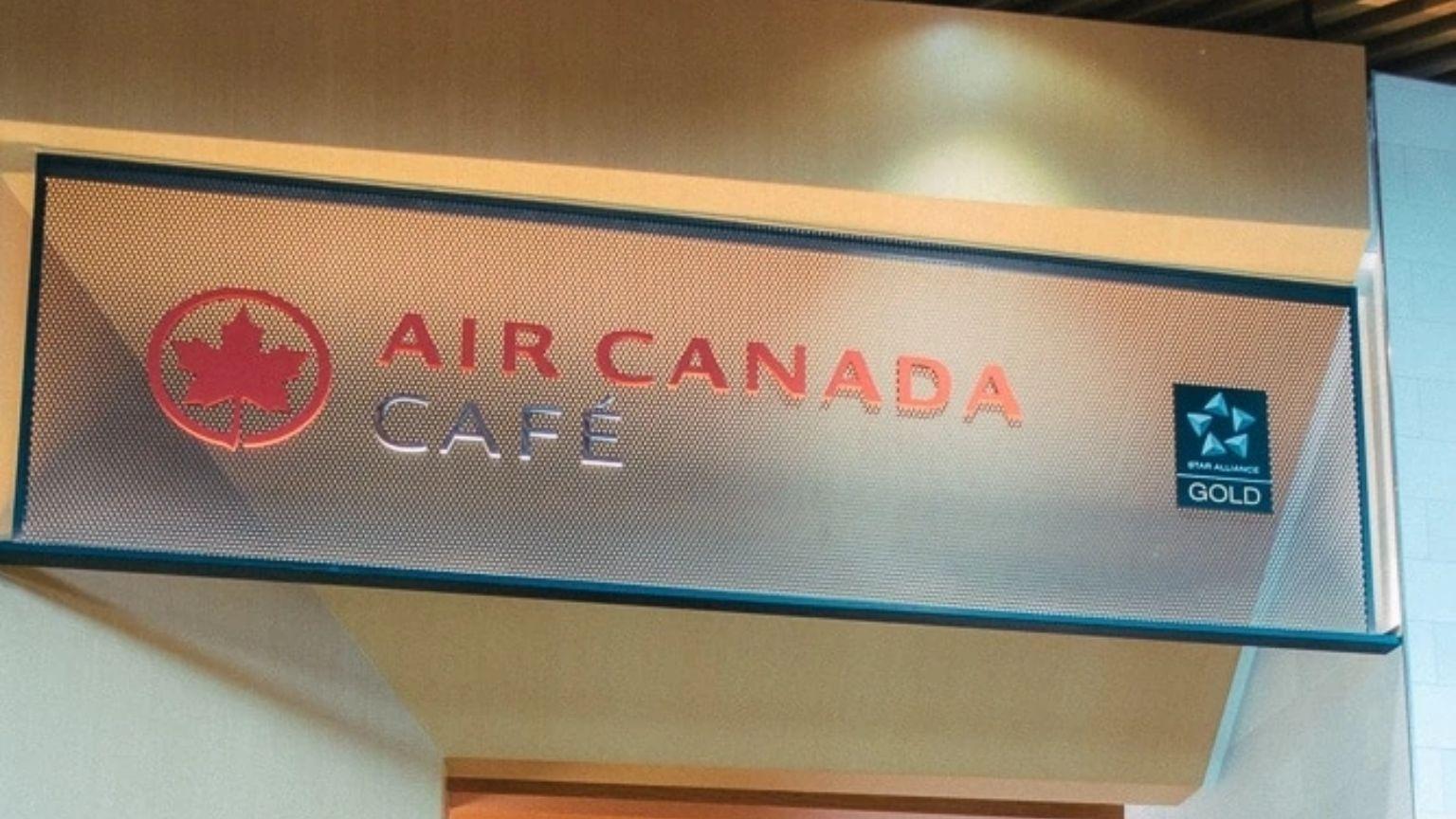 Air Canada Cafe Pearson Airport YYZ