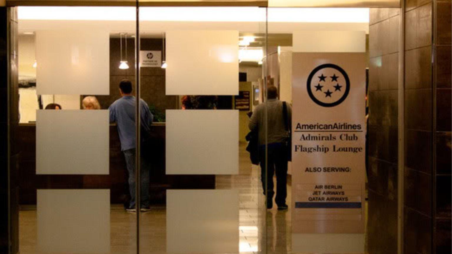 American Airlines Admirals Club JFK Terminal 8 Lounge