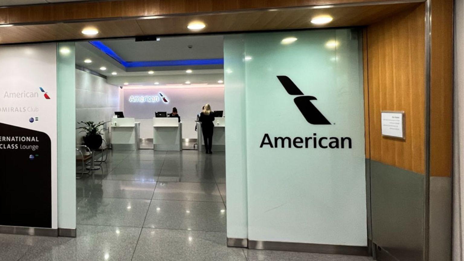 American Airlines Arrivals Lounge Heathrow, Terminal 3
