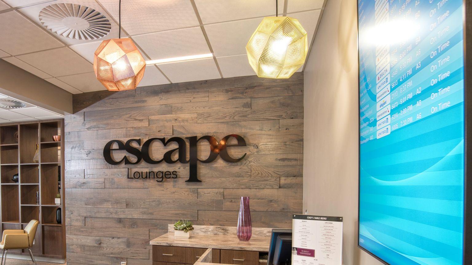 Escape Lounge, Concourse B, GSP Airport,