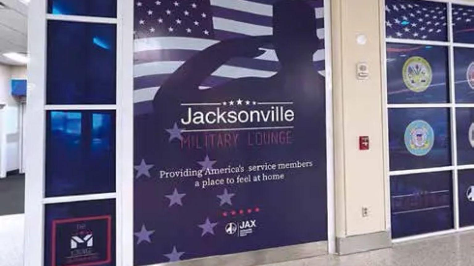Jacksonville Airport Military Lounge, Main Terminal