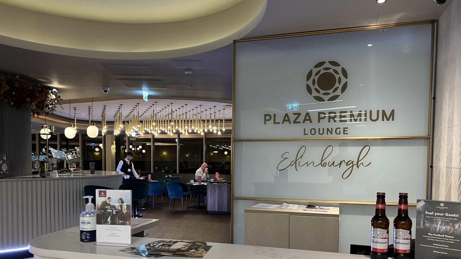 Plaza Premium Lounge Edinburgh, Main Terminal