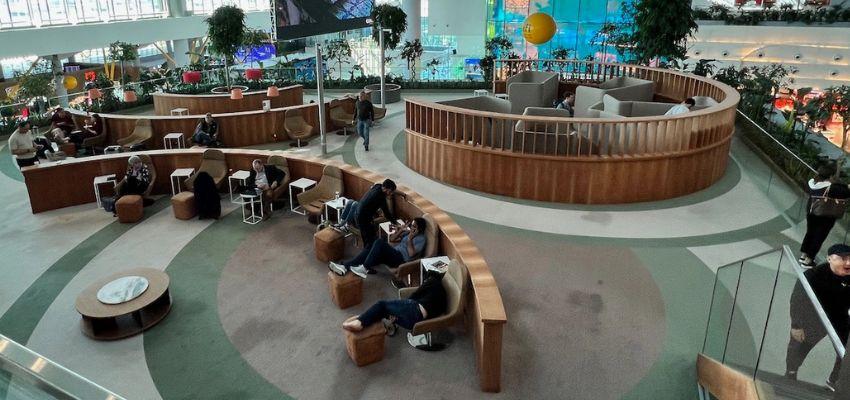 Sitting Area at Indianapolis Airport IND Lounges