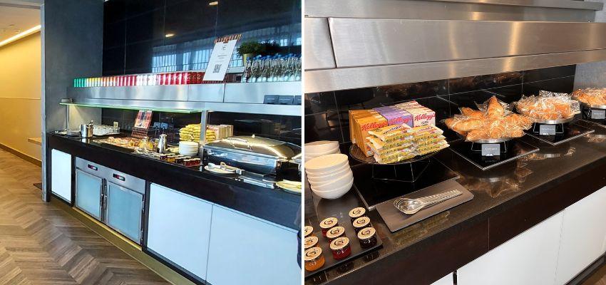 Snacks & Beverages at East Lounge, Terminal 12, Dublin Airport