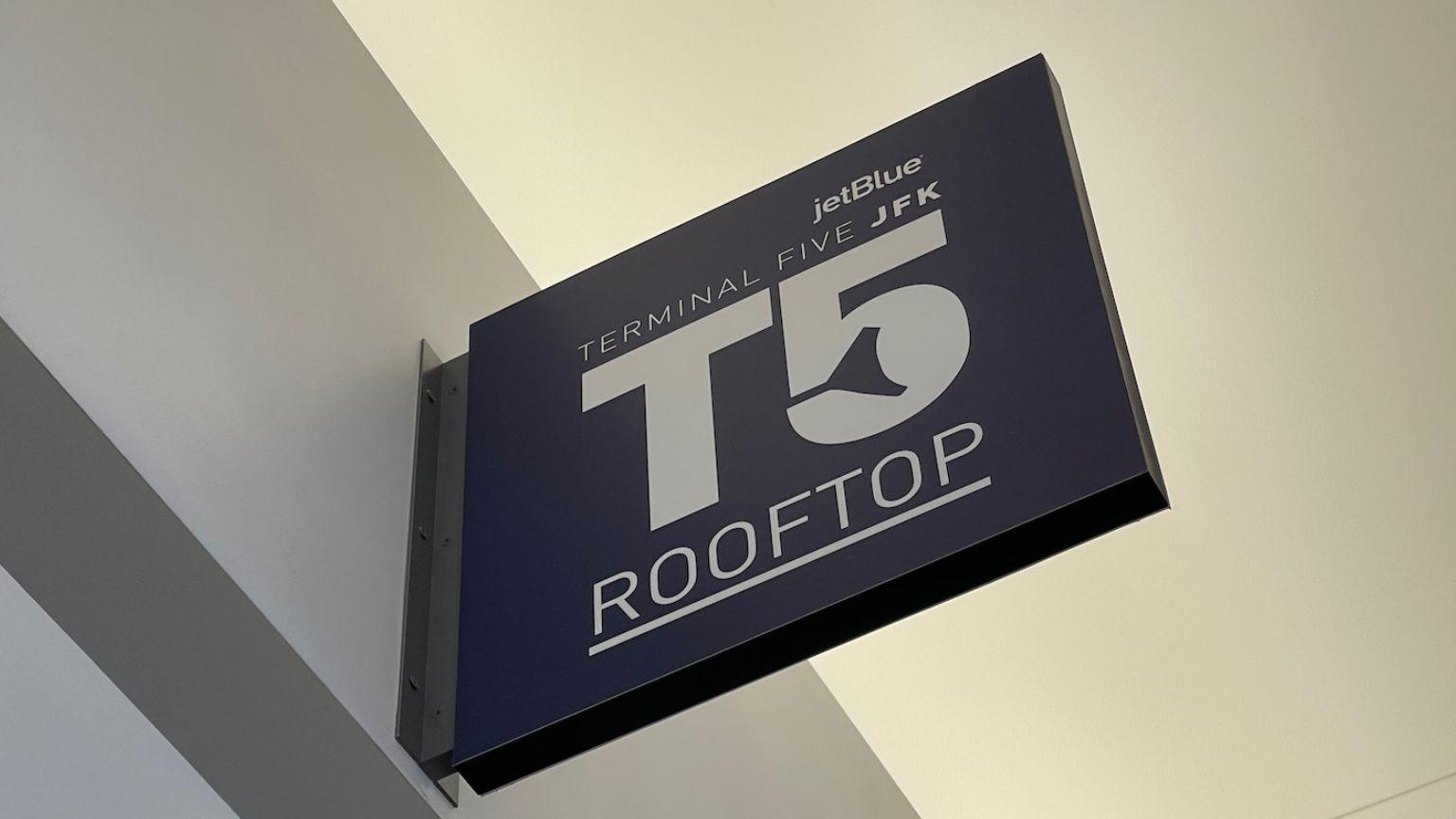 T5 Rooftop JFK Lounge, Terminal 5