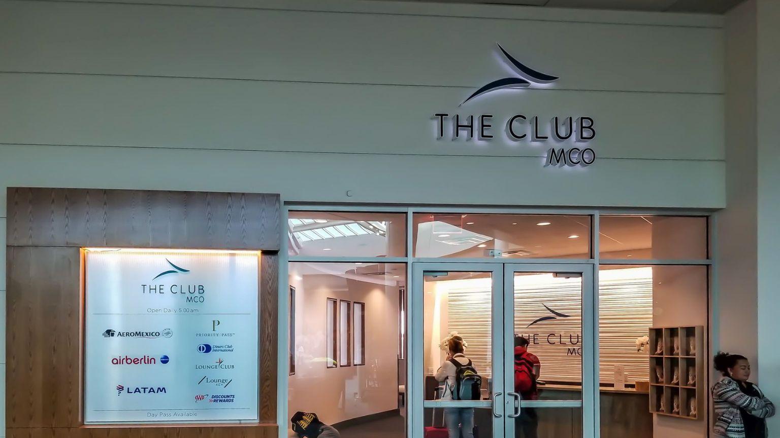 The Club MCO Lounge, Terminal B