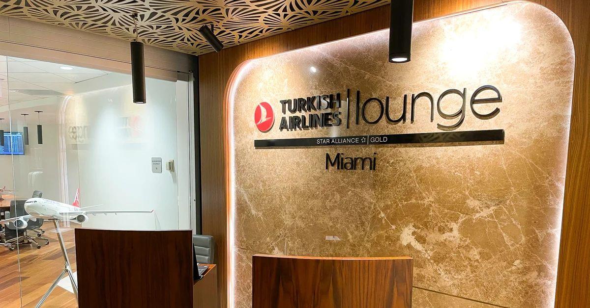 Turkish Airlines Lounge Miami